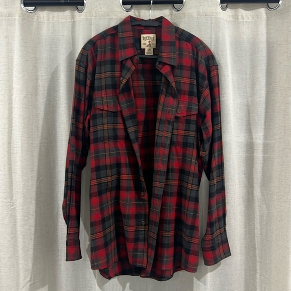 Red head brand (bass pro shop) large long sleeve flannell - Picture 1 of 2